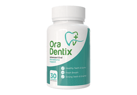 OraDentix advanced oral microbiome support chewable bottle